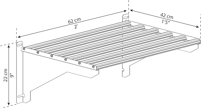 Palram - Canopia Heavy Duty Greenhouse Shelf Bundle (4 piece)