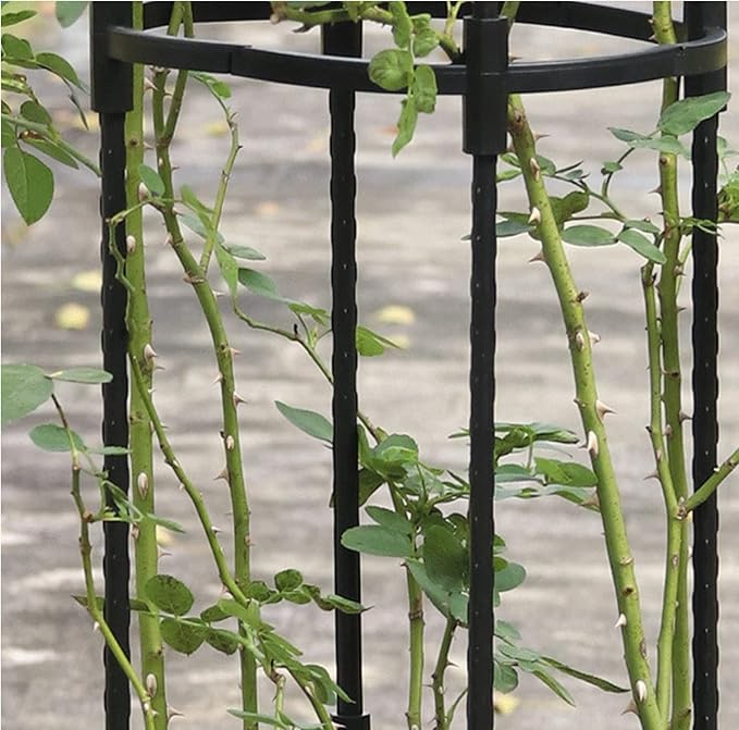 Garden Obelisk Trellis 82 Inch Tower Obelisk Plant Support Garden Trellis for Climbing Plants Outdoor