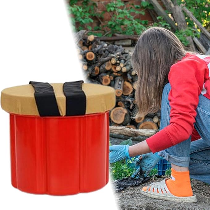 Portable Garden Work Stool with Comfortable Seating Height 20cm