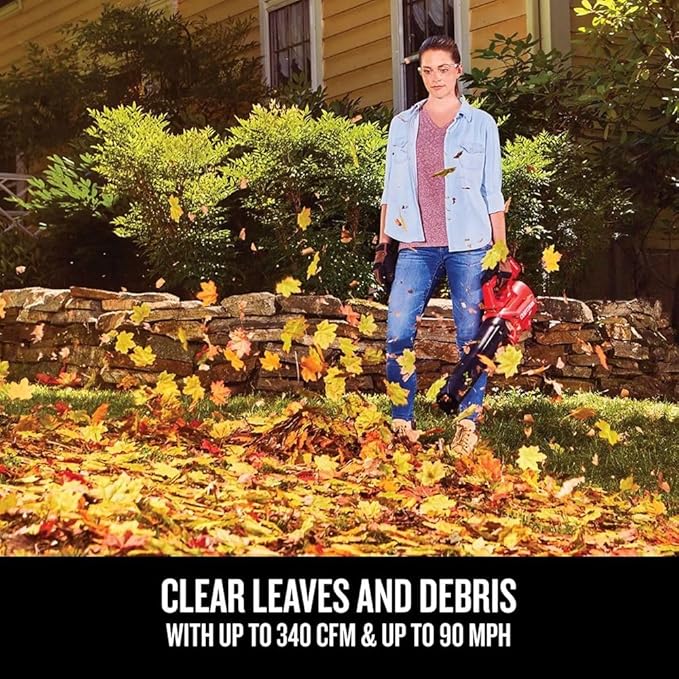 CRAFTSMAN CMCBL700BR V20 Brushed Lithium-Ion Cordless Axial Leaf Blower (Tool Only) (Renewed)