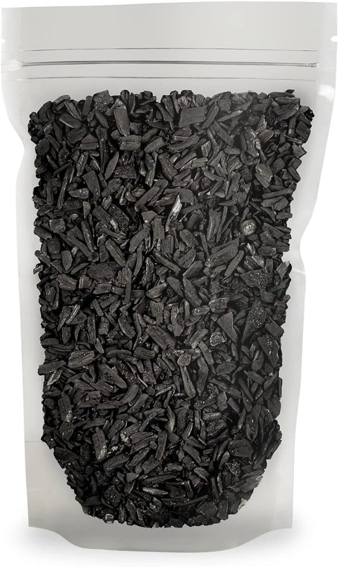 Gardenera - 20 Quart - Premium Horticultural Charcoal for Indoor Plants | Black Diamond Soil Amendment for Orchids Terrariums and Gardening (4 Bags of 5 Quart)