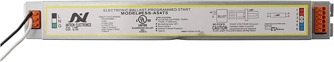 Antron Electronics ESS-A54T5 Fluorescent Ballast 1 Lamp FQ54 T5 54W 120/277V