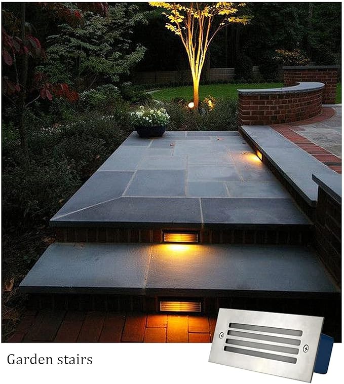 5W LED Underground Garden Light - IP65 Waterproof Recessed Spotlight for Patio Pathway and Steps