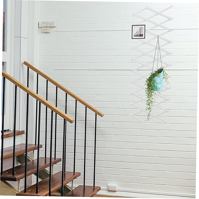 GANAZONO Expandable Wooden Trellis Fence Corrosion Climbing Wall Trellis for Garden Decoration Portable Wall Fence Decor with Durable High Class Wood for Outdoor and Indoor Use