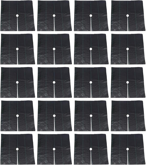 20 Sheets Open Grass Cloth Tree Control Control Film Greenhouse Mat Landscape Membrane Cloth Garden Landscape Fabric Tree Rings for Control Landscaping Tree Protection(31.5in/0.8m)