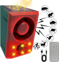 ChunHee Solar Animal Detterent OutdoorMotion Activated Deer DeterrentSupport Recording&amp±VolumeDeter Deer CoyoteRaccoon FoxSquirrels Deterrent for Garden Yard
