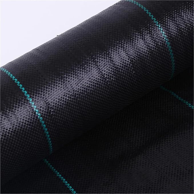 Weed Barrier Fabric Weed Membrane Garden Landscape Fabric Anti Grass Cloth Strong Breathable Plastic Mulch Thicker Ground Cover for Gardening(60cmx1000cm)