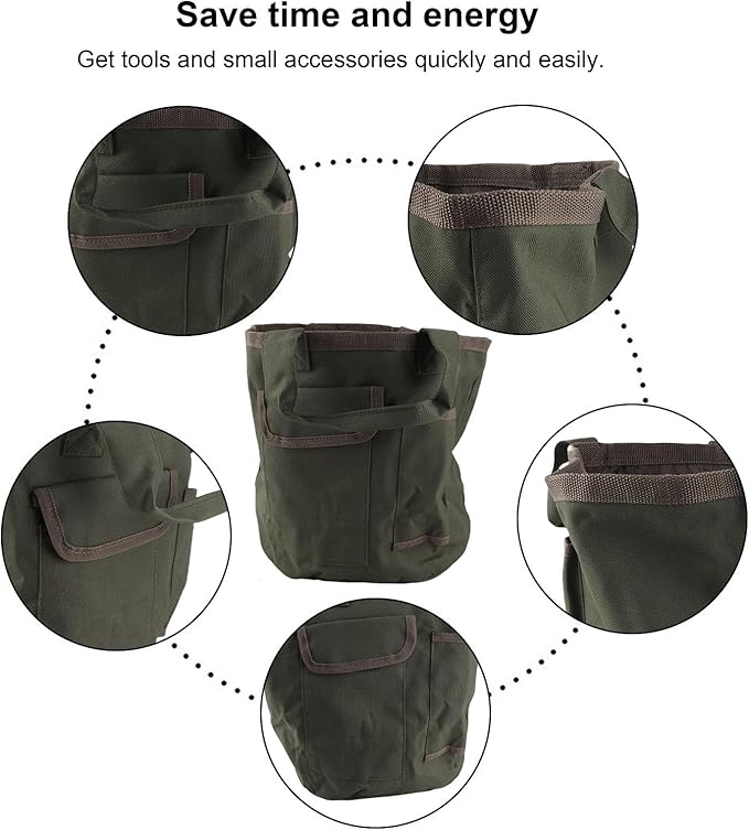 Garden Toolt Tool e with L Main Compartment and Two Outer s Multi Function Sto P for Gardenis Gs and Access