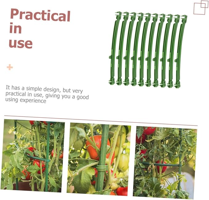 40pcs Garden Plant Climbing Support Racks Trellis for Vines and Vegetables Sturdy Material for Indoor and Outdoor Use
