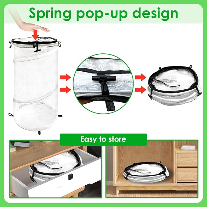 2 Pack Pop Up Mini Greenhouse for Raised Garden Bed Portable PVC Spring-Up Popup Greenhouse Plant Protector and Frost Cover for Young Tomato Plants &amp Other Plant Seedlings for Frost Rain Proof (bl