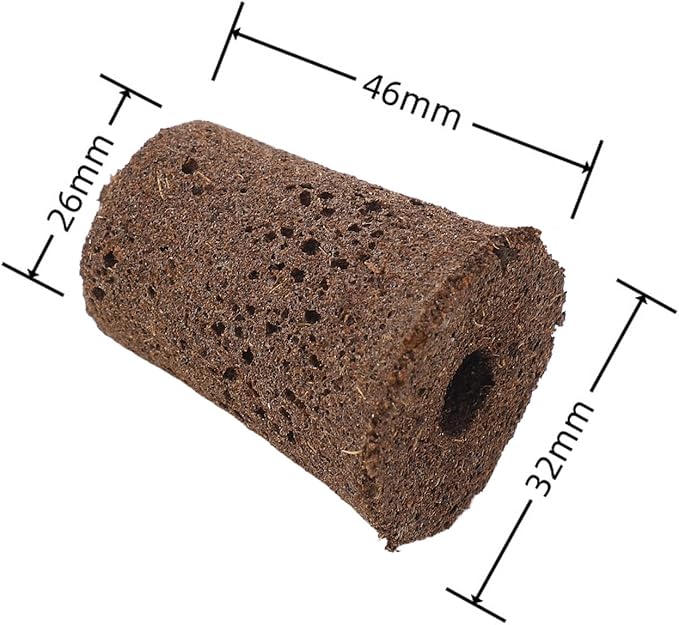 50PCS Seedling Block Compressed Nutrient Block Potting Soil Discs Pellet for Promotes Vegetables and Flowers Growth (HRD-TN0719)