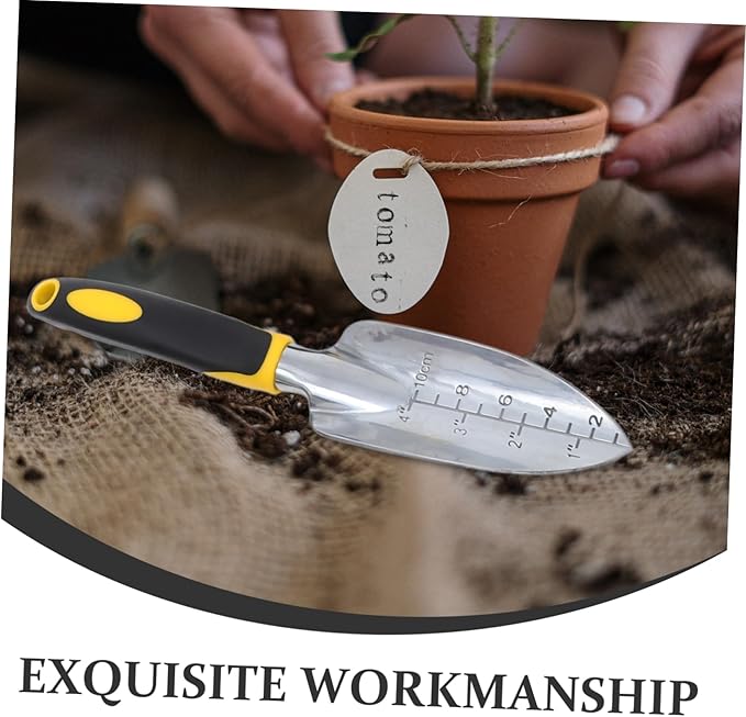 UPKOCH 1set Hand Shovel Garden Tool Set Sturdy Multi-use Spade and Trowel for Planting Weeding and Soil Loosening Compact for Houseplants and Potted Flowers