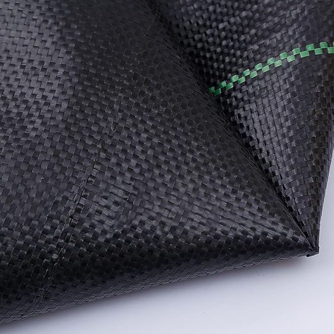 Weed Control Film Geotextile Landscape Fabric Garden Ground Cover Gardening Mat Outdoor Weed Control Membrane(0.9x30m/3x100ft)