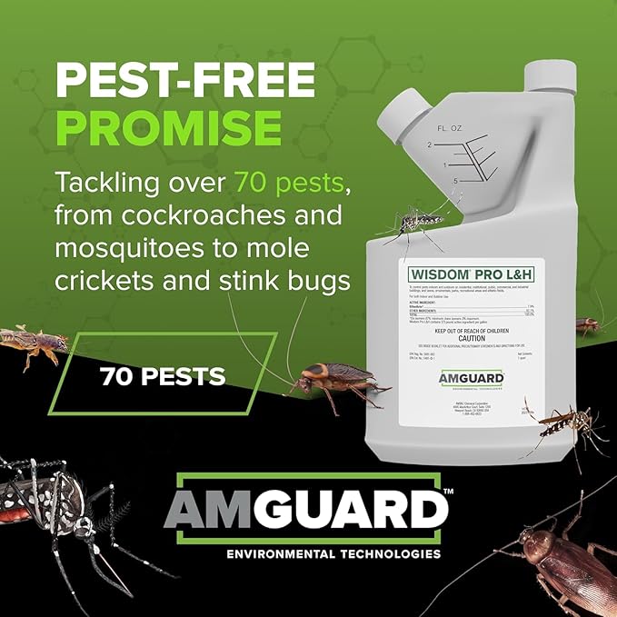 Wisdom Pro L&ampH 7.9% Bifenthrin Insecticide Concentrate (Quart)
