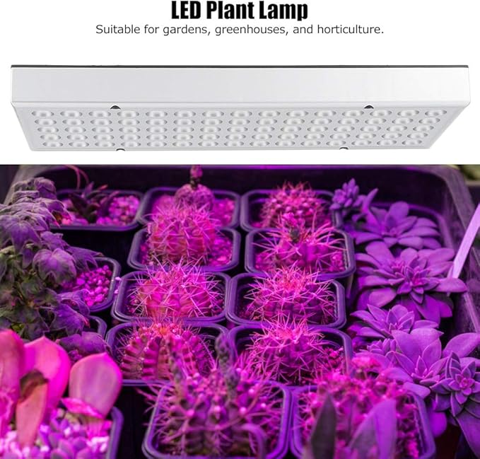 YWBL-WH 75 LED Plant Growth Light Full Spectrum Growing Lights Small and Light with Premium Materials. Suitable for Gardens Greenhouses