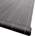 Ground Cover Weed Barrier Heavy Duty Weed Control Fabric Breathable Weed Barrier Fabric Garden Landscape Membrane for Patios Flowerbeds Lawns Walkways(0.4mx50m/1.3ftx164ft)
