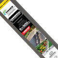 Greenscapes Hanes Geo Nonwoven Landscape Fabric 6' x 300' – Heavy Duty Weed Barrier for Commercial Landscaping Walkways &amp Erosion Control (Gray)