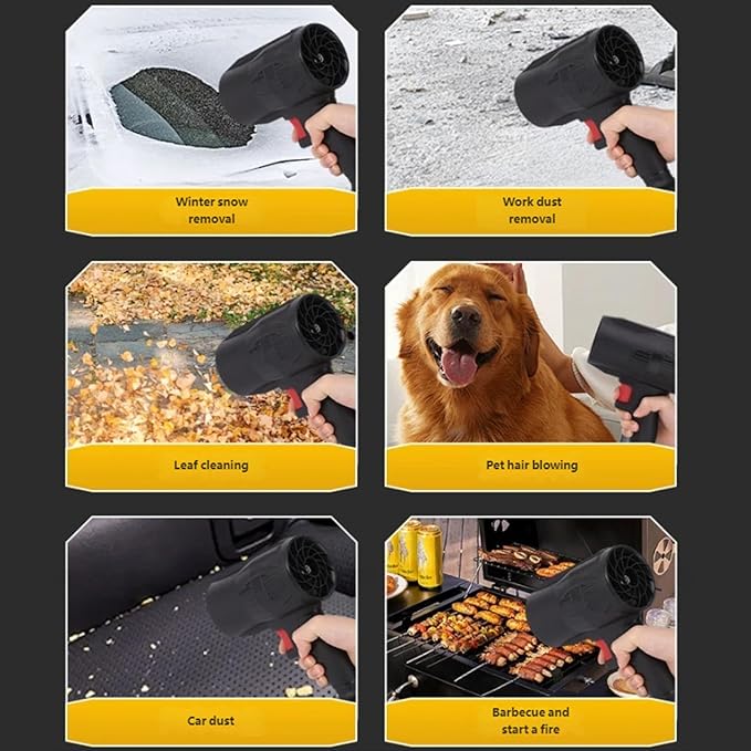 Pressurized Air Fan Professional 30000RPM Bronze Motor Modifiable Pressure Management Permanent Protective Fretwork Plan Variable Speed Air Blower