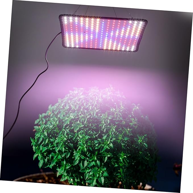 Happyyami Grow Light Led 225 Led Plant Grow Lamp Indoor Planting Lamp Hanging Light for Greenhouse Easy to Use