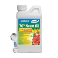 Monterey 70% Neem Oil Bundled with Measuring Spoon - Organic Gardening Fungicide Insecticide Miticide - Kills Eggs Larvae and Insects - 8 oz