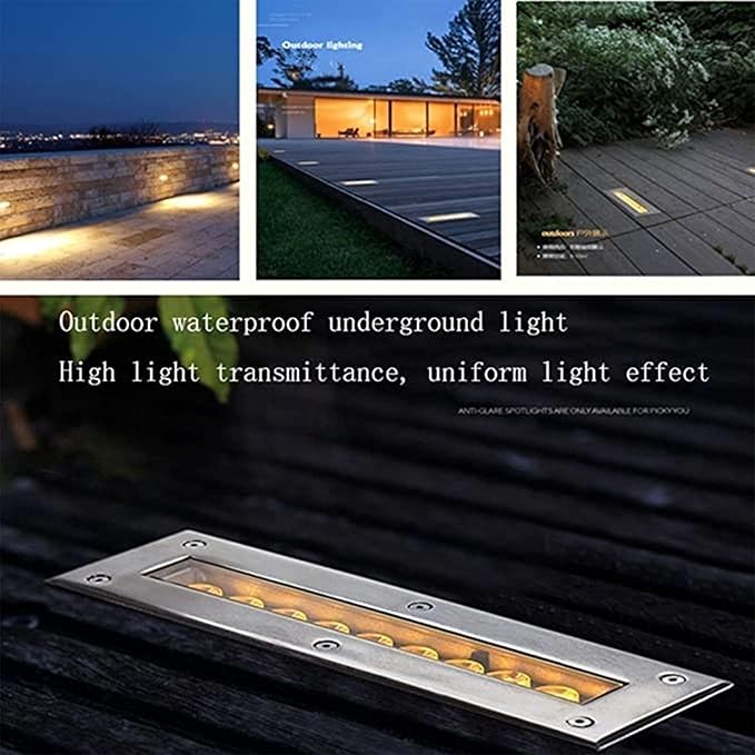 Buried Yard Lamp - Waterproof LED Recessed Spotlight for Outdoor Use