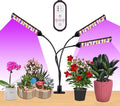 LED Plant Grow Light for Indoor Plants 315 LEDs Sunlight Full Spectrum Plant Lamp with Timer 10 Dimmable Levels 3 Head Plant Light Auto ON/Off Growing Light for Seeds Starting