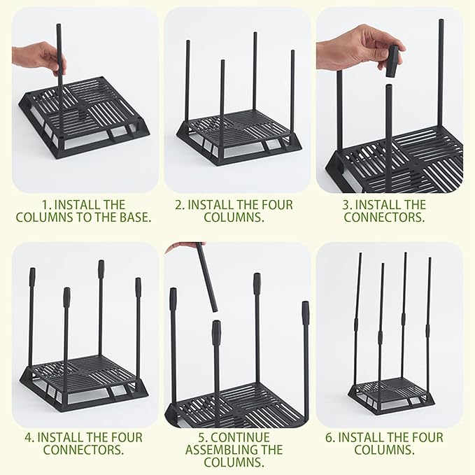 Garden Trellis for Climbing Plants Metal Plant Support Plants Climbing Trelli Frame Rustproof Obelisks Clematis Support for Pots Plant Rose Tomato Cucumber Flowers Grape Pea