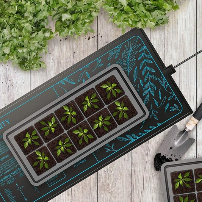 AC Infinity SUNCORE A7 Waterproof Seedling Heat Mat 48 x 20.75 MET &amp UL-Certified Heating Pad for Indoor Gardening Hydroponics Germination Cloning