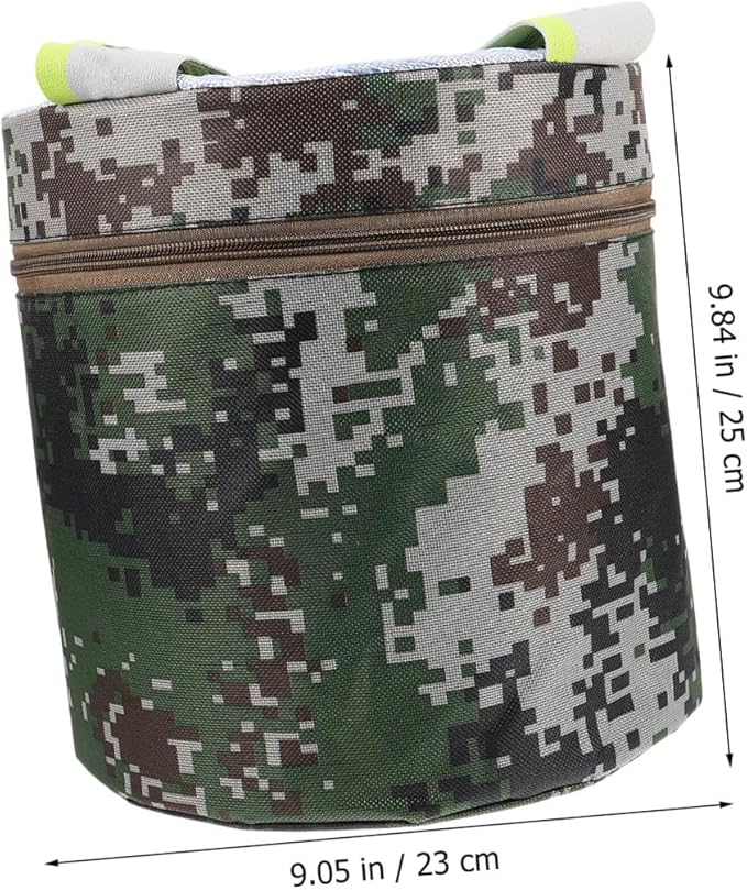Portable Lightweight Foam Gardening Stool with 25cm Height and Storage Pocket Wearable Outdoor Workseat for Weeding and Field Gardening Tasks Random Style
