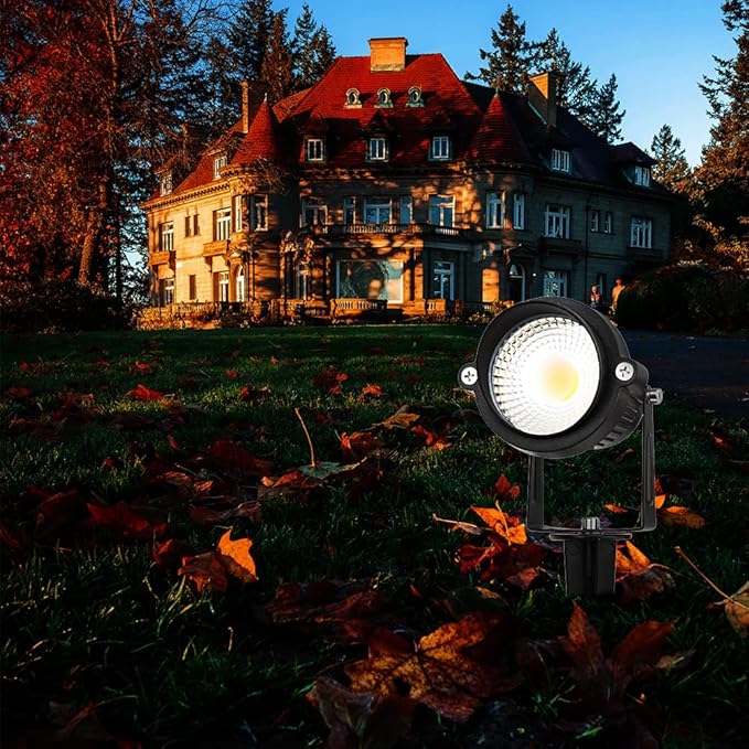 EAGLOD 5W Spot Lights Outdoor 5000K Daylight White Flag Pole Light 12V~24V AC/DC LED Landscape Spotlights Waterproof Low Voltage Landscape Lighting for Yar (10)
