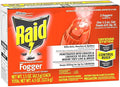 Raid Max Fogger Insect Killer for Mosquito Ant Roach Spider Flea for Indoor Use 2.1 oz 3 Count (Pack of 1)