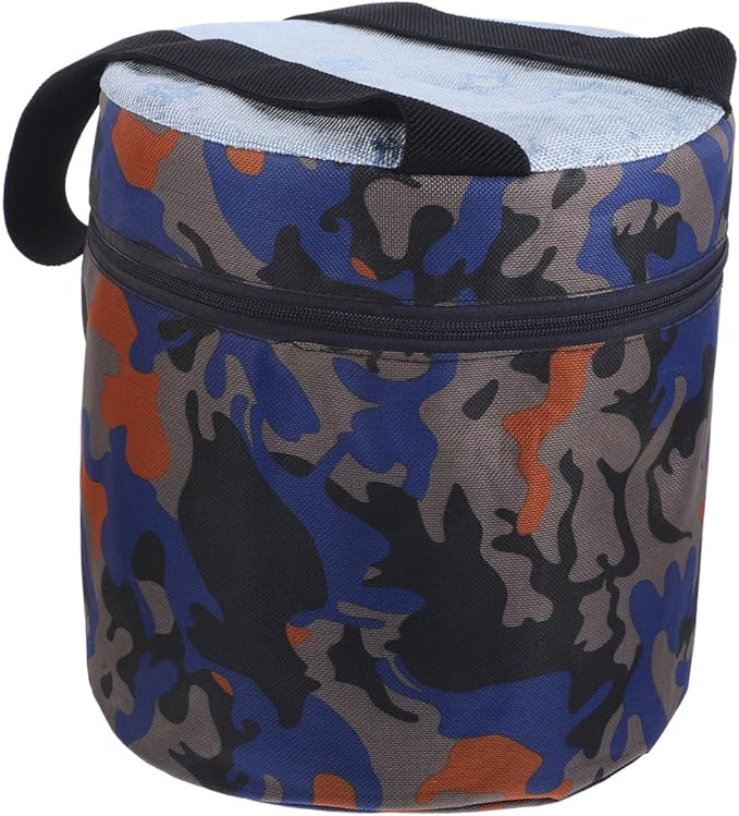 VANZACK Portable Farming Foam Stool with Pouch 25cm Height Small Wearable Garden Workseat for Outdoor Fieldwork Lightweight Multi-use Stepping Stool for Adults Random Style