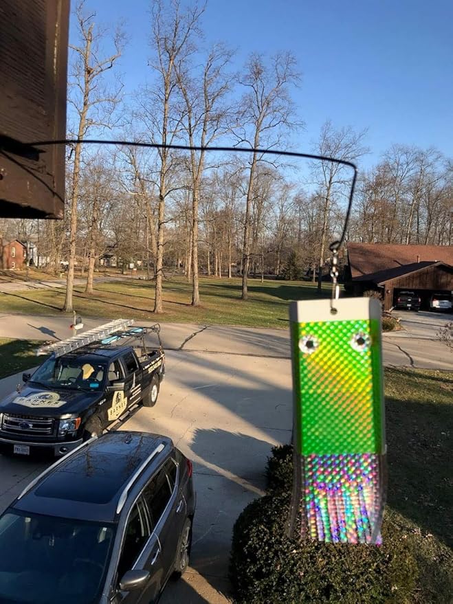 Bird Banisher Woodpecker Deterrent &amp Bird Scare Device