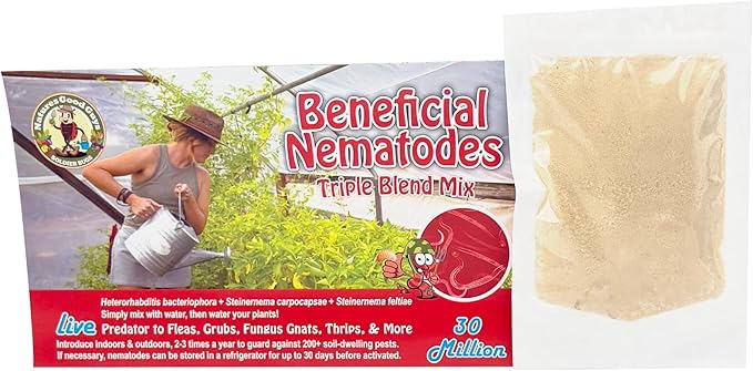 Natures Good Guys - Triple Blend Beneficial Nematodes HB+SC+SF (30 Million)