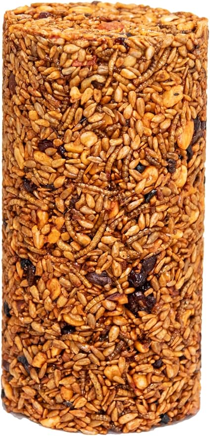 JCs Wildlife Squirrel Stopper Bugs Nuts &amp Berries Small Cylinder 1.5lbs
