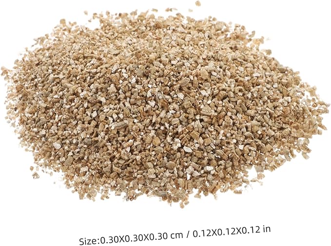 Kisangel Fine Vermiculite for Gardening and Mushroom Growing for Starting and Plant Growth Vermiculite Granules for Plants and Gardening 3l