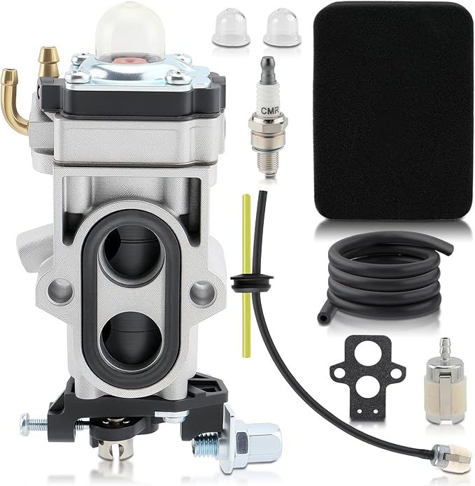 EBZ6500 Carburetor Kit for RedMax Backpack Blower EBZ7001 EBZ5150 EBZ5100 EBZ5150RH EBZ5100RH EBZ6500RH EBZ7001RH EBZ8001 EBZ8001RH EBZ6500 With Air Fuel Filter #848H108100 505183101