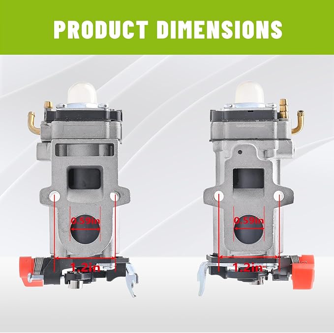 A021004920 Carburetor Wyab-1 Carb Compatible with Shindaiwa EB810 EB810RT EB910 Echo PB-8010H PB-8010T PB-9010 Backpack Leaf Blowers