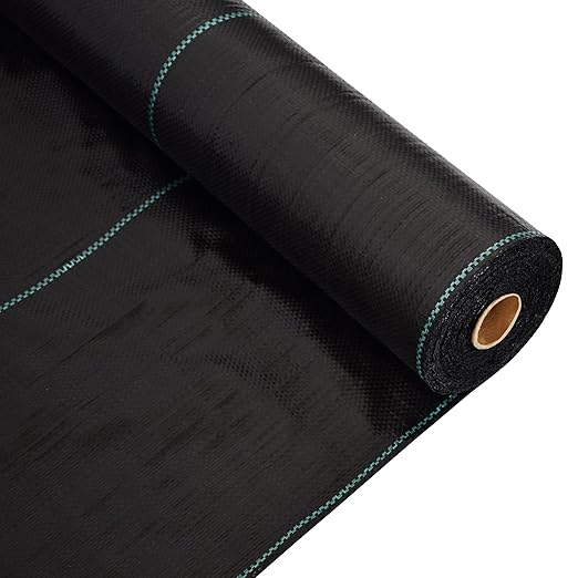 3.5oz Weed Barrier Landscape Fabric 4ft x 300ft Dual Layer Heavy Duty Landscape Fabric for Garden Greenhouse Pathway Orchard Weed Control Easy to Set up