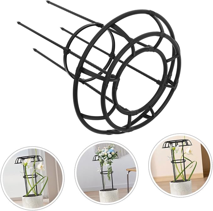 Garden Trellis Climbing Frame for Plants Metal Support Structure for Vines Potted Plant Accessories Decorative Iron Design for Use