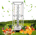 15 Floors 45 Plants Sites Vertical Grow Tower Self Hydroponic Tower Aquaponics Grow System Hydroponic Growing System KitsFarm Greenhouse Hydroponic Grow System