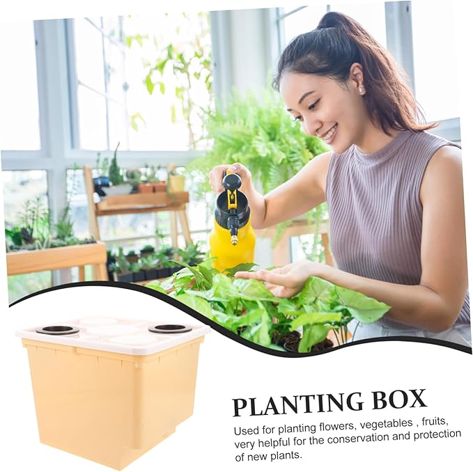 Hydroponics Growing System Planting Bucket Indoor Greenhouse Herb Garden Planter Outdoor