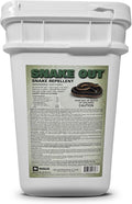 Nisus Snake Out Snake Repellent Biodegradable Safe for Pets and Children Easy Application for Yards Gardens and Sheds 25 lbs