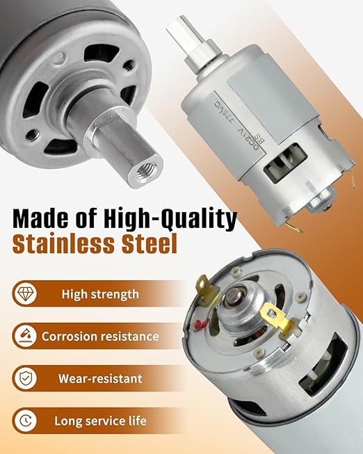 N433225 Blower Motor Assembly Fit for DeWalt DCE100M1 DCE100B Fit for Craftsman CMCBL0100B Leaf Blowers