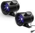 iPower Silent Inline Duct Ventilation Booster Fan 6 Inch 300 CFM Quiet Vent Exhaust Blower for Hydroponics Grow Tent Greenhouse Kitchen Bathroom 2 Pack Black