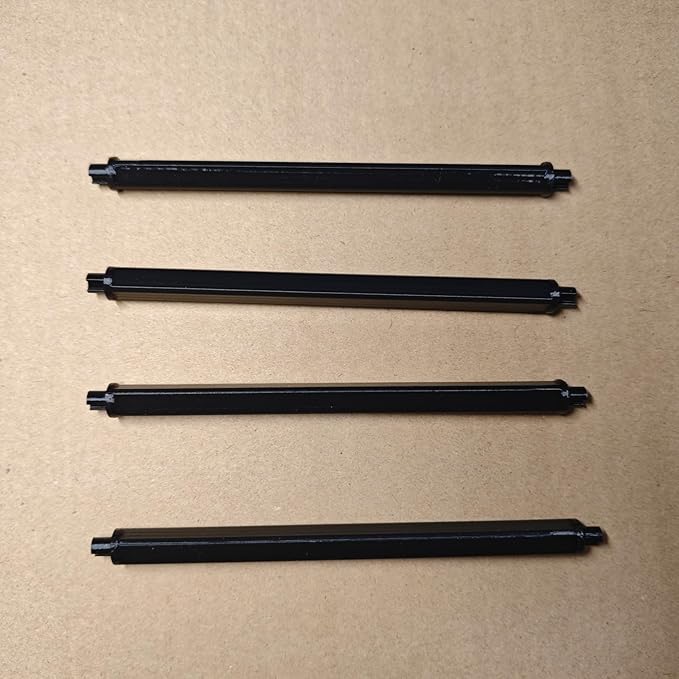 Stackable Trellis Extension for AeroGarden Bounty - ABS Sturdy Plant Support System for Taller Plants Black (2 Pack)