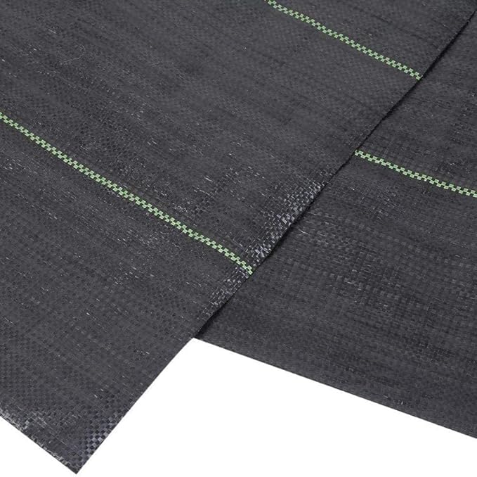 Agfabric Weed Barrier 6.5ftx100ft Landscape Fabric Heavy Duty Weed Barrier Fabric Easy Setup Woven Garden Weed Fabric Landscaping Fabric