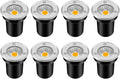 Kitchen Faucet 8pcs Beam Spotlight Well Lights 3W In Ground Light IP67 Waterproof Outdoor Low Landscape Lighting Recessed LED Lamp for Floor Driveway Deck Step Garden