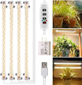 Grow Light Strips Plant Lights for Indoor Plants Full Spectrum Growing Lamp with Auto On &amp Off Timer3/6/12H Timer 192 LEDs/ 10 Dimmable Levels Sunlike for Seedings Hydroponics
