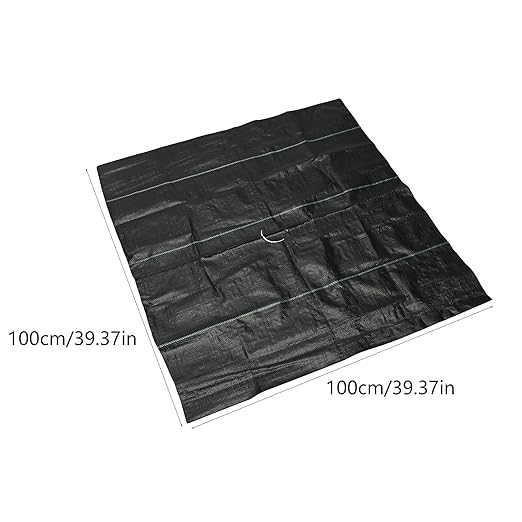 20 Sheet Gardening Weed Control Fabric Ventilated Presentation Substance Reduces Soil Abrasion for Lawns Flowerbeds Easy Installation Plan Nonwoven Grass Fabric